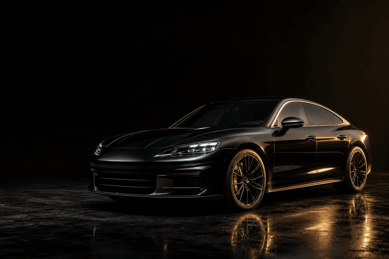 Professionally detailed vehicle